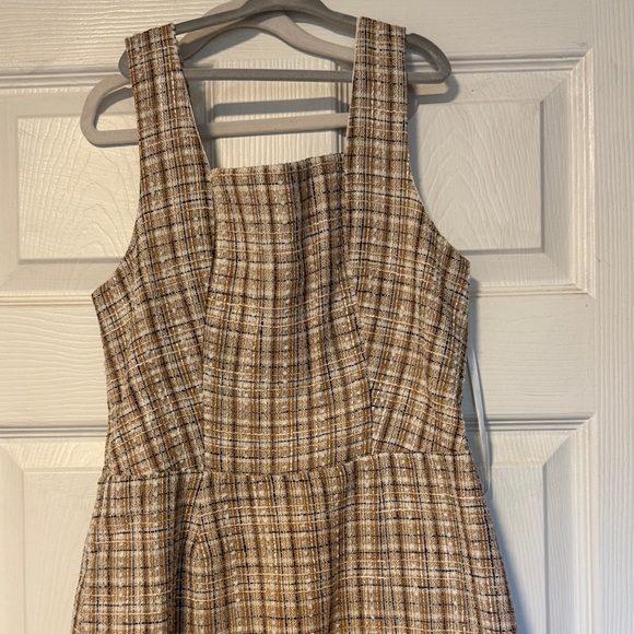 Plaid Tweed Dress - Picture 1 of 3